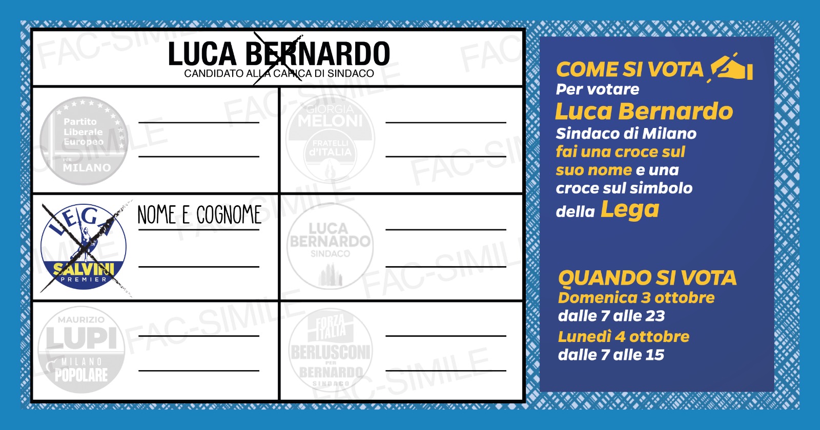 Come si vota a Milano Come si vota a Milano