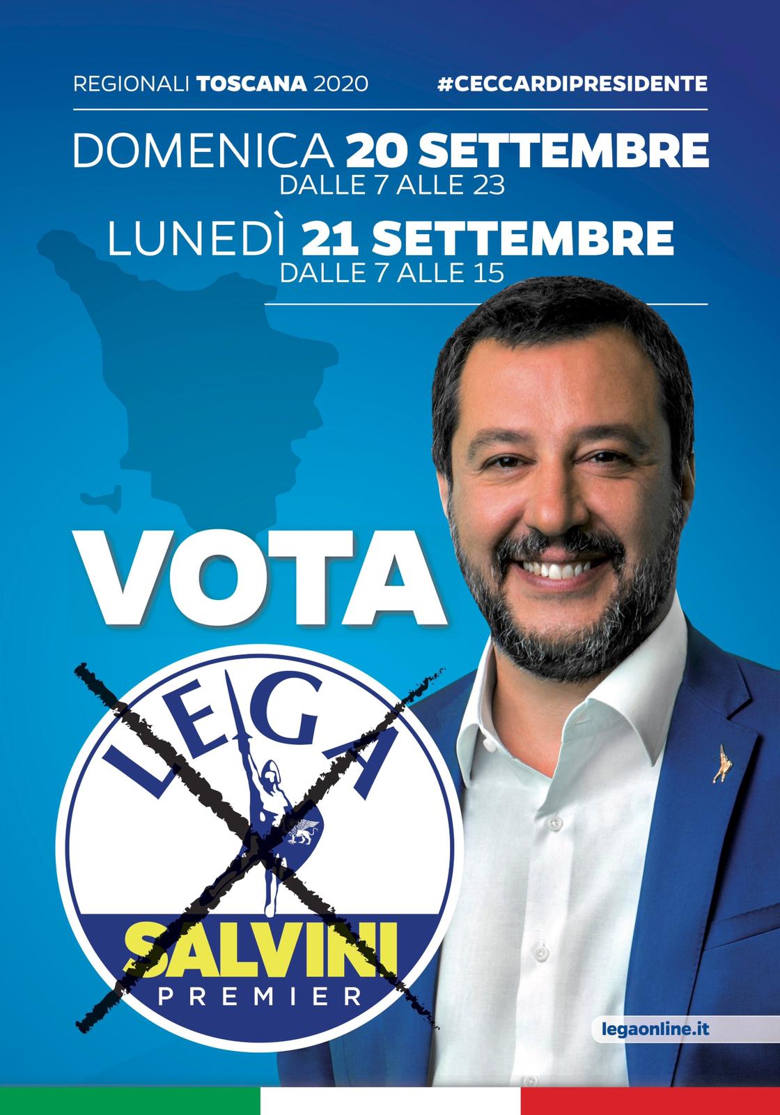 Domenica 20 settembre dalle 7 alle 23 e lunedì 21 settembre dalle 7 alle 15 VOTA LEGA! #CECCARDIPRESIDENTE Domenica 20 settembre dalle 7 alle 23 e lunedì 21 settembre dalle 7 alle 15 VOTA LEGA! #CECCARDIPRESIDENTE