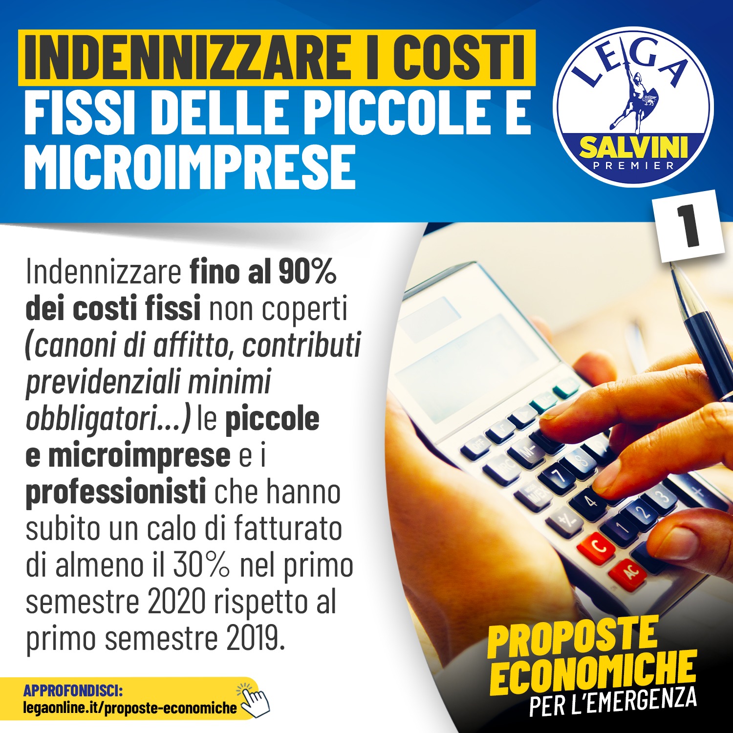 Proposte economiche per l'emergenza COVID-19 Proposte economiche per l'emergenza COVID-19