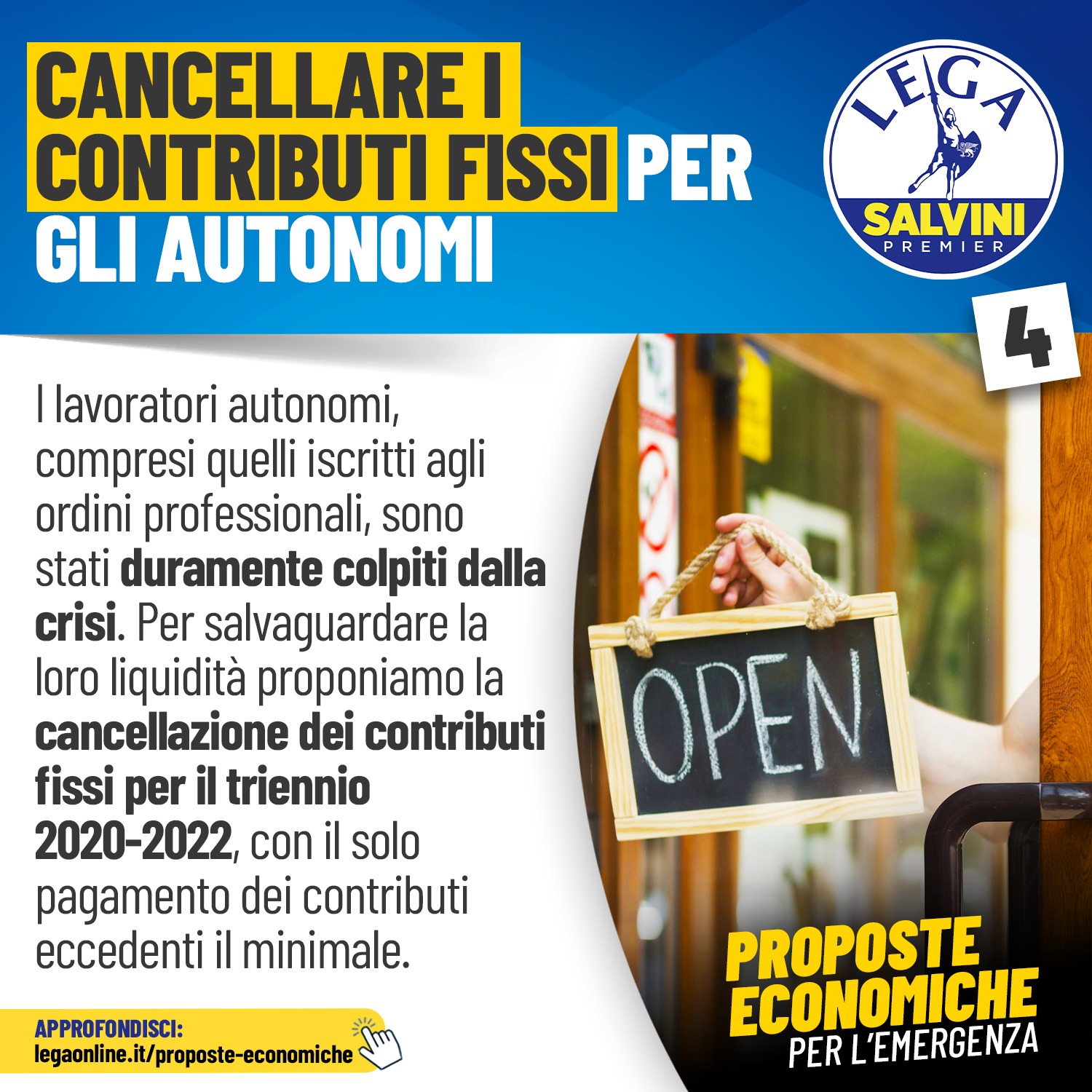 Proposte economiche per l'emergenza COVID-19 Proposte economiche per l'emergenza COVID-19