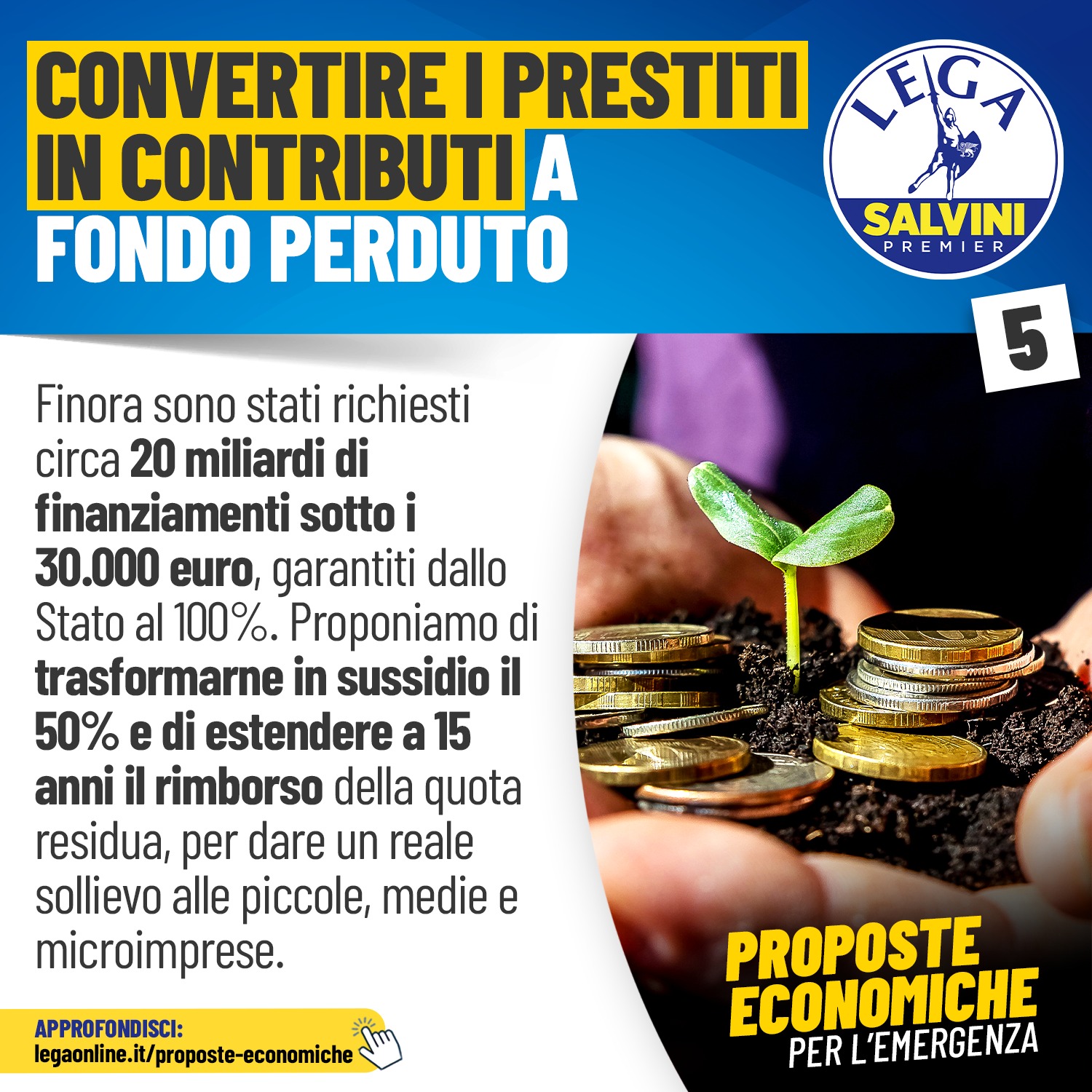 Proposte economiche per l'emergenza COVID-19 Proposte economiche per l'emergenza COVID-19